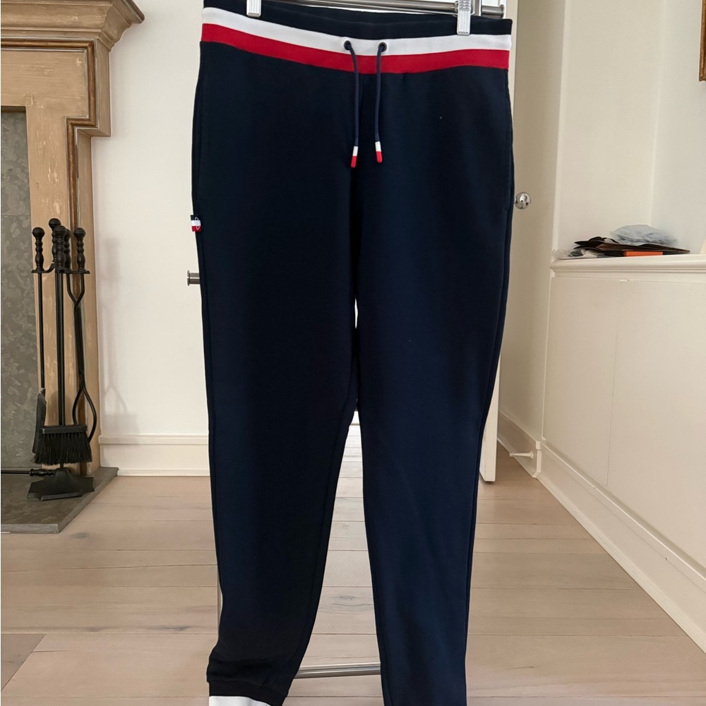 Rossignol Men's Joggers with Red and White Stripes